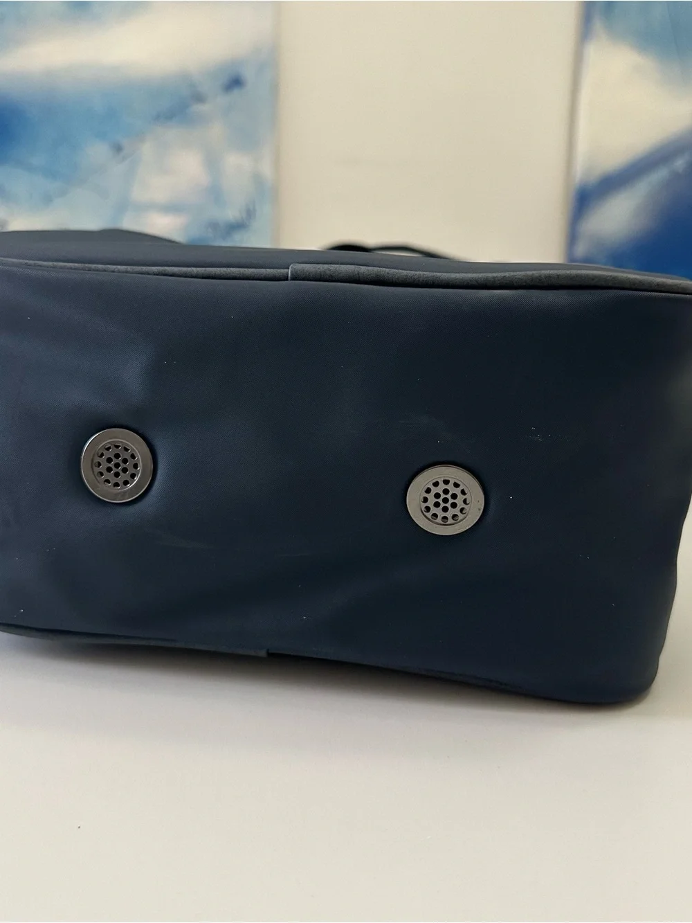 NWT Stitch Golf Shoe Bag Navy Water/Stain Resistant